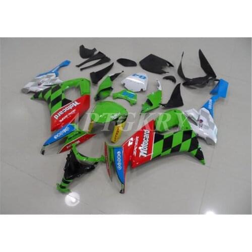 New ABS Plastic Shell Motorcycle Fairing kit Fit For kawasaki Ninja ZX10R 2008 2009 2010 08 09 10 ZX-10R Custom Red Green