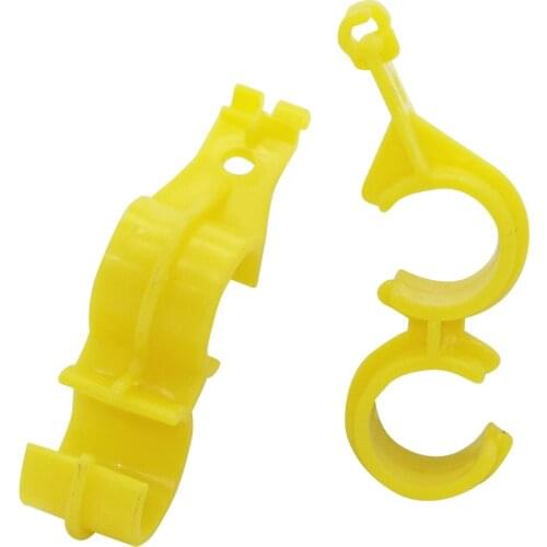 Plastic Poultry Chicken Water Supply Pipes Clips "S" hooks Poultry drinking water system hook Pipe bracket drinking water Tool