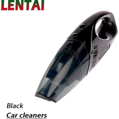 LENTAI For Opel astra h j g insignia vectra c corsa d Land Rover 1PC Car Handheld Vacuum Cleaner Wet & Dry Dual Use Vacuum Black