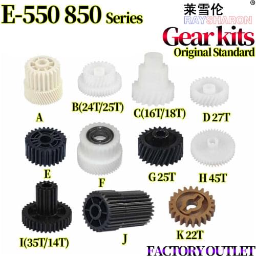 Gear Parts For Use in Toshiba E-Studio T520 523 550 600 603 610 650 720 723 810 850 857 856 6LE045100 6LA024540