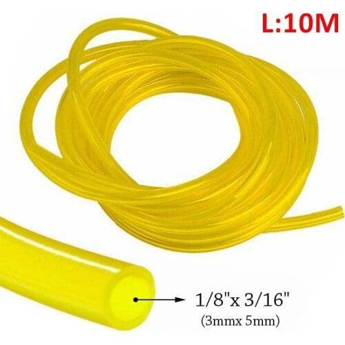 10M Fuel Gas Line Pipe Hose Tube For Husqvarna Chainsaw Trimmer Engine Brushcutter Weedeater Chainsaws Supplie