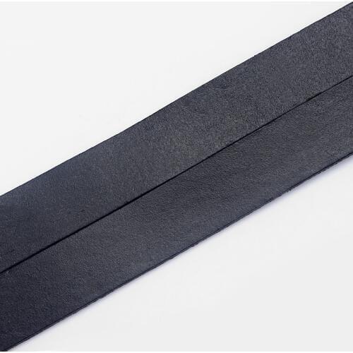 1meter 20mm Genuine Leather Cord Black Light Brown Color Flat Leather Cord for Bracelet Necklace Making Jewelry Accessories