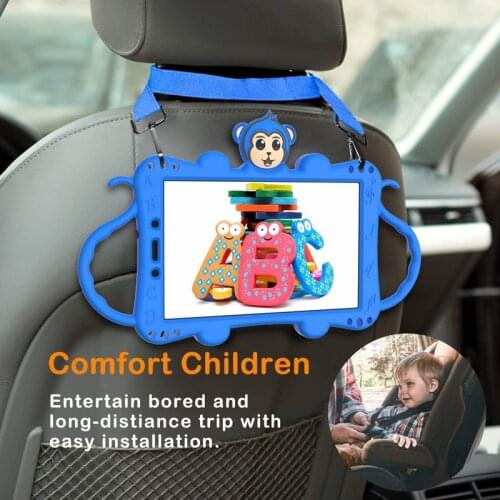 Cute Cartoon Kids Cover For Samsung Galaxy Tab A 8.0 SM-T290 T295 Tablet Soft safety Silicon Stand Funda Case Child Shockproof