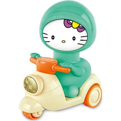 Cute Bicycle Cartoon Clockwork Toy Yellow Duck Motor Pull Back Boy Girl Toy Moveable Wind Up Toy for Kids Toys Pilot
