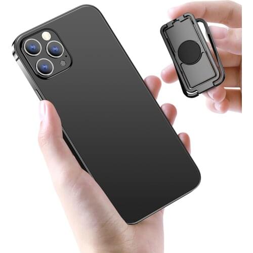 360° Foldable Mobile Phone Holder Ring Buckle Retractable Desktop Mobile Phone Holder Car Magnetic Metal Mobile Phone Holder