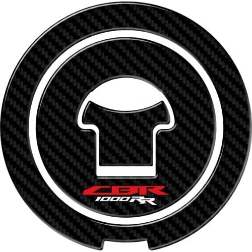 3D Carbon Motorcycle Fuel Gas Cap Protector Decals Case for Honda CBR1000RR CBR 1000RR 2004-2013