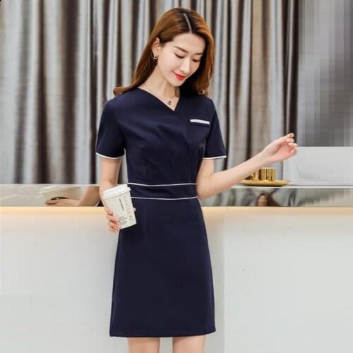 2021 Fashion Ol Styles Dressses Elegant Women Summer Fall Dress For Women Business Work Wear Professional Office Vestidos AA5697