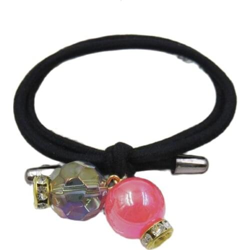 10PCS/LOT Creative Gourd Ball Elastic Hair Bands Toys For Girl Handmade Bow Headband Scrunchy Kids Hair Accessories For Women