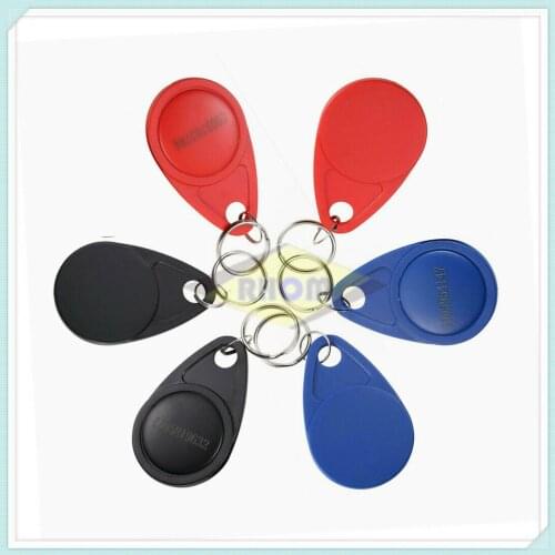 100pcs Contactless 125KHz EM/ID RFID Access Control Proximity Keyfob Token Tag