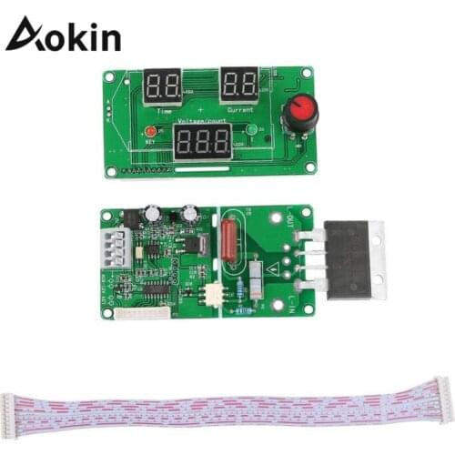 100A 40A Digital single Pulse Encoder Spot Welder Welding Machine Transformer Controller Board Time Control LED display