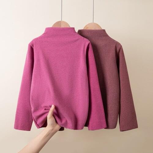 100% Cotton Kids T-Shirts Children Tops Clothes Tee Baby Boys Girls Long Sleeve Tshirt 4 6 8 10 12 Years Old Child Clothing