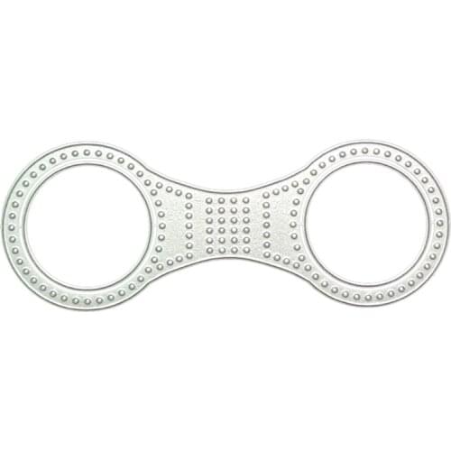 Double Circle Metal Cutting Dies Stencil DIY Scrapbooking Album Paper Card Mold