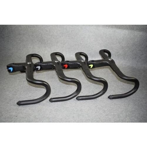 Hot Carrowter t1100 1k Carbon Bike Bar 28.6mm 400/420/440mm Carbon Fiber Road Talon Integrated Handlebar