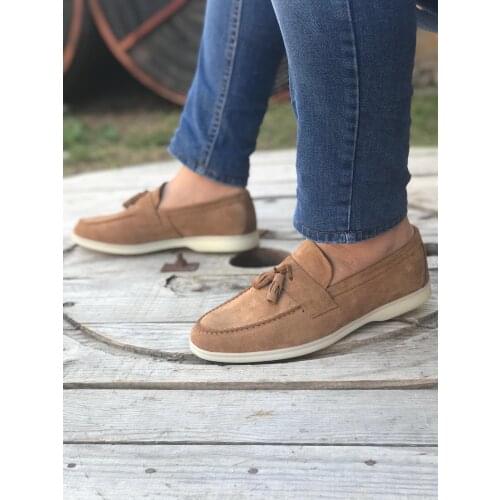 Mancastello Genuine Leather Casual Male Shoes