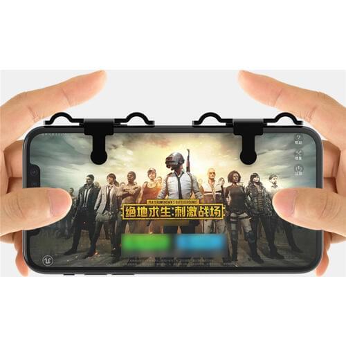 Mobile Phone L1R1 gamepad gaming controller handle Game trigger Button shoots Aim Keys for smartphone PUBG Rules of Survival
