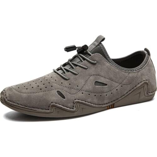 Men leather shoes Fashion Genuine Leather Breathable Casual Shoes Men Octopus Footwear Classic Flats Sneakers driving shoes