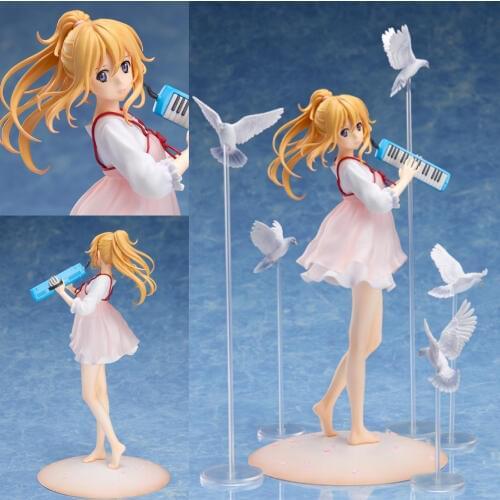 NEW hot 23cm Your Lie in April Miyazono Kaori collectors action figure toys Christmas gift doll with box