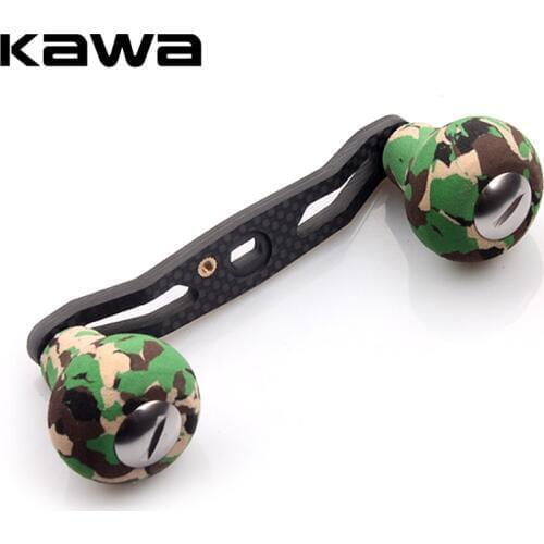2018 Kawa Fishing Reel Handle Carbon Fiber, 8*5/7*4mm Hole Size, 105mm Length Suit for Shimano Abu and Daiwa Reel Fishing Rocker