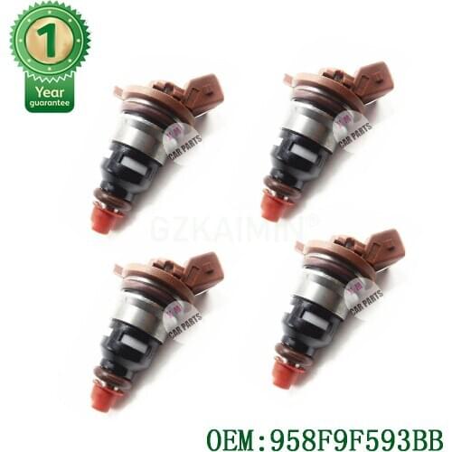 SET4 FREE SHIPPING new Fuel Injector injection nozzle 958F9F593BB 958F-9F593-BB 958F-BB for ford for Ford Galaxy Mk2 2.3 16v