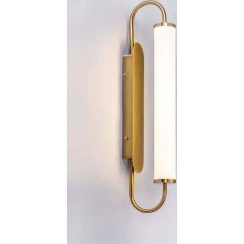 Nordic Post Minimalist Modern Wall Sconce Lamps Shop Living Room Background Decoration Lights Creative Bedroom Bedside Lighting