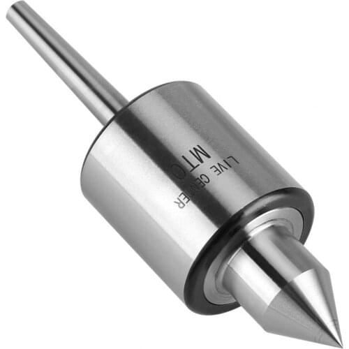 MT0 Accuracy Revolving Live Milling Center Drill Bit Lathe Machine Tools Accessory