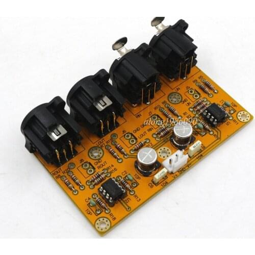 ZEROZONE DIY Unbalanced to blance / balance to unbalanced / RCA to XLR board /kit L9-7