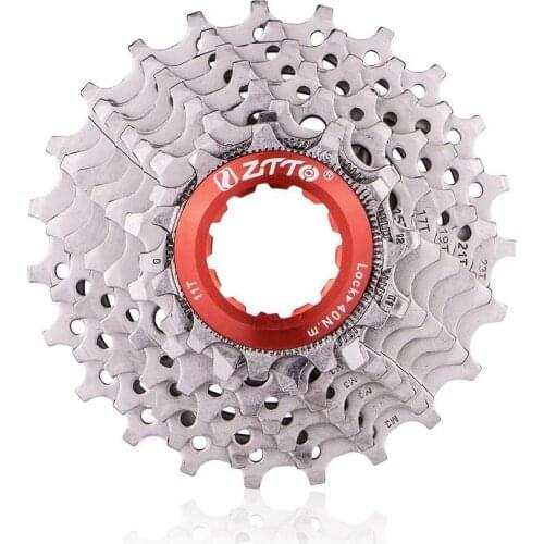 ZTTO MTB Road Bike Bicycle 8s Speed Freewheel Sprocket 11-12T/13T/15T/17T/19T/21T/23T Bicycle Cassette Freewheel MTB Sprocket