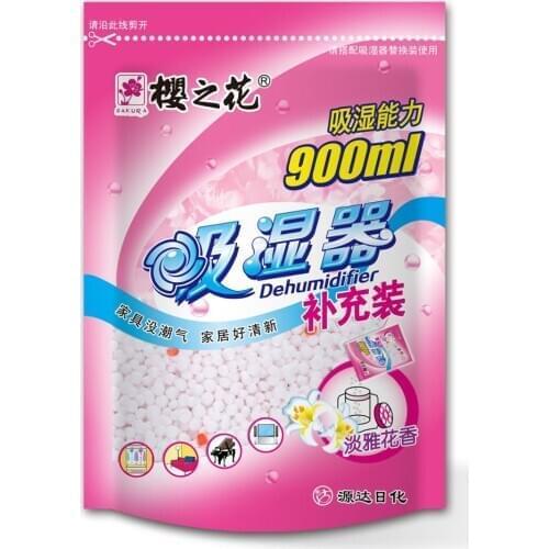 500G/pack Non-Toxic moisture absorber desiccant dehumidification for Wardrobe Closet Room Kitchen Clothes Household Accessories