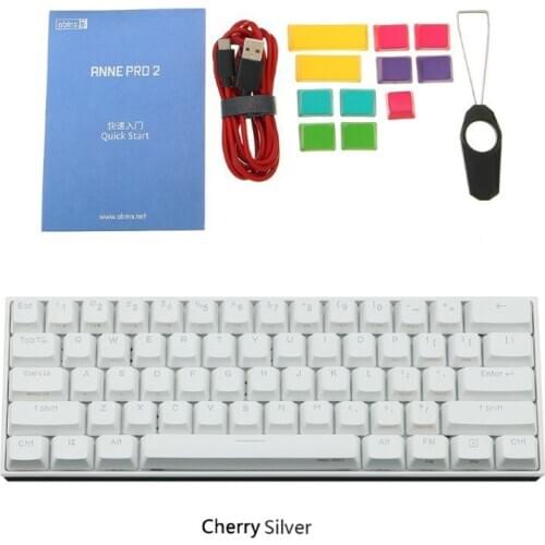 60% Mechanical Keyboard Bluetooth 4.0 Type-C RGB 61 Keys Mechanical Gaming Keyboard Cherry Blue Red Switch