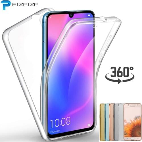 360 Degree Full TPU Case for Huawei P30 P20 Pro P10 P9 P8 Lite 2017 Mate 10 20 Lite P Smart 2019 Nova 2i Honor 8 10 Lite Cover