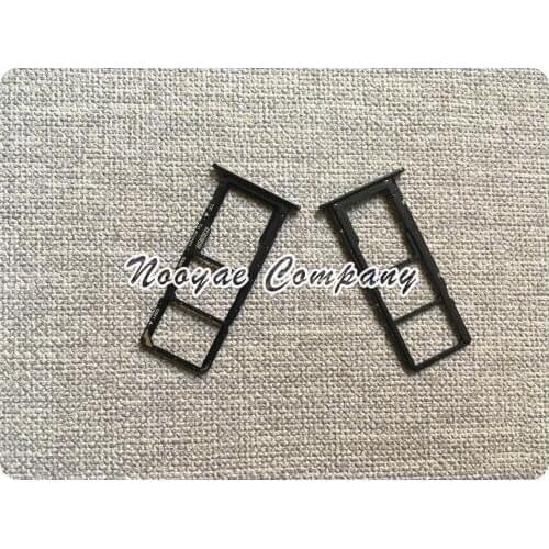 Y5 2015 SIM Card Slot Holder For Huawei Y5 Prime 2018 Micro SD Card Slot Tray Socket Adapter Phone Parts Tracking