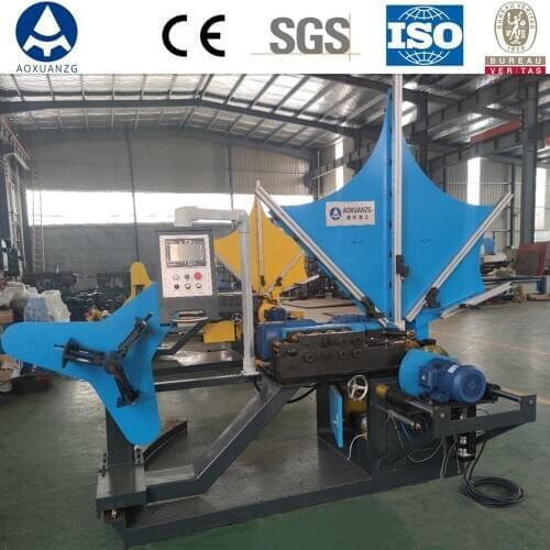 Galvanized Sheet Air Duct Manufacturing Spiral Round Tube Forming Machine for Ventilation Spiral Tube Former Making Machine