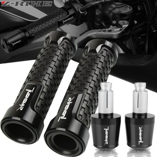 Motorcycle 22MM Handlebar Hand Grips Handle Bar End Cap For Aprilia TUONO V4R 11-16 TUONO V4 1100RR FACTORY 17-18 TUONO R 03-09