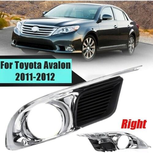 Front Bumper Fog Light Lamp Bezel Frame Trim for Toyota Avalon 2011-2012