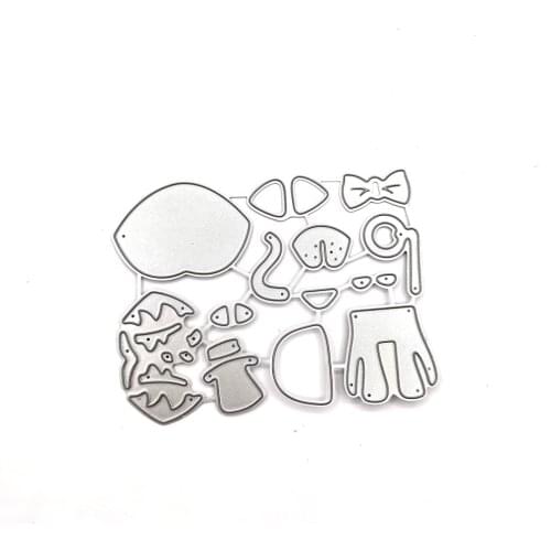 Julyarts 71*92MM New Cutting Dies for 2021 Scrapbooking for Album Paper DIY Gift Card Decoration Embossing Dies New