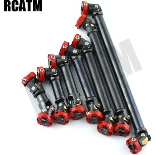 RC Model Metal Flange Head Transmission Shaft CVD For 1/14 Tamiya RC Truck ACTROS MAN Hino Scania 1/10 TRX4 D90 SCX10