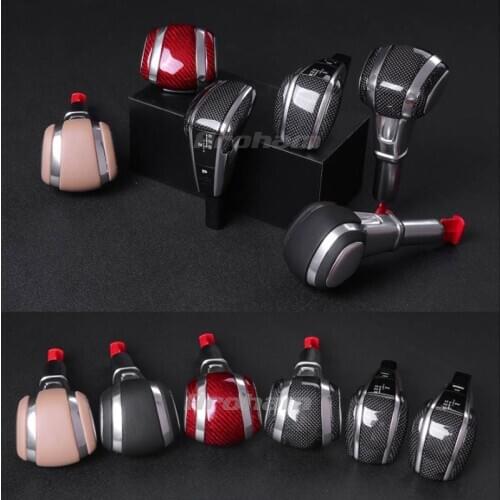 Carbon Fiber Gear Knob Head Gear Shift Knob The Plane Gear A Knob Gearbox Head Upgrade For Porsche Panamera Cayenne 2011-2021