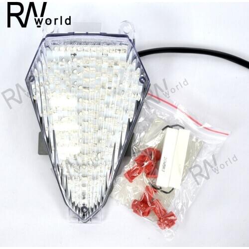 Motorcycle LED Taillight Turn Signal Light Brake Lamp For YAMAHA YZF R6 2008-2016 2009 2010 2011 2012 2013 2014 2015 YZF-R6 New