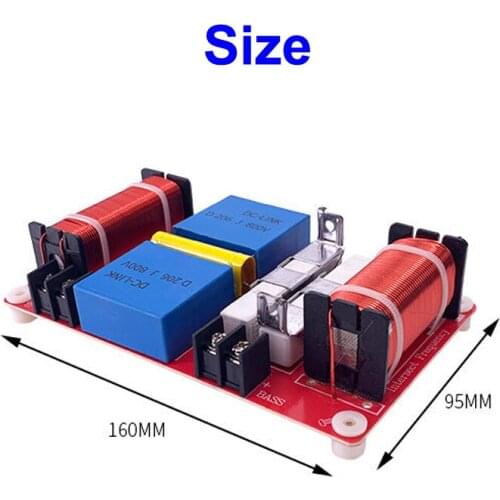 350W Heavy Bass Speaker 48Hz Subwoofer Frequency Divider Home Theater Hifi Stereo DIY Car Audio Crossover Filter