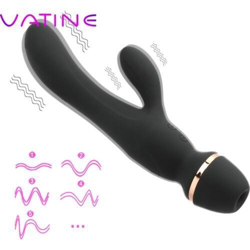 VATINE Oral Sex Licking Sucking Vibrator Clitoral Stimulator Masturbation Female Nipple Massage Sex Toys For Woman