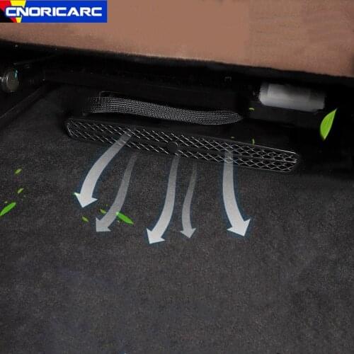 Car Under Seat Air Conditioning Outlet Protective Cover Decoration For Mercedes Benz A Class W177 2019-21 Interior Accessories