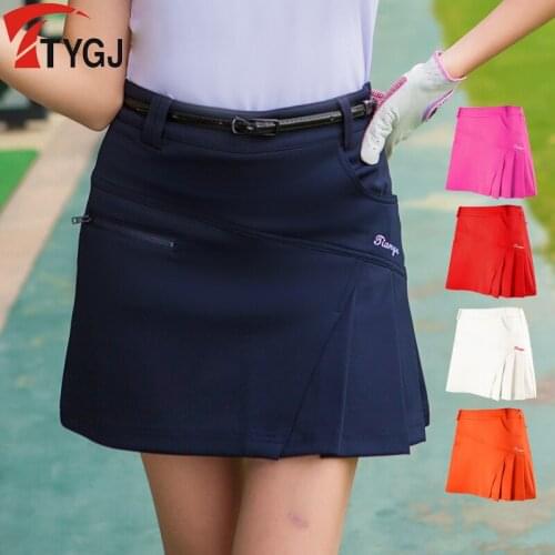 Womens Skirts Golf Clothing Girl Short Skirt Ladies Skirt Tennis Skirt Summer Badminton Sport Skirt Pants High Quality