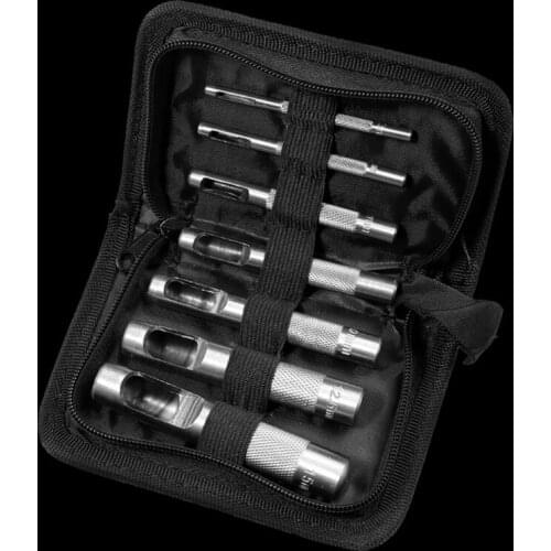 3-15mm Pick Leather Tool Leathercraft Belt Canva Hole Craft Punch Hollow Puncher