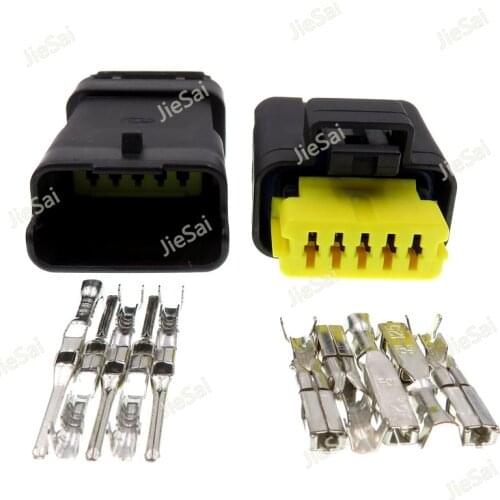 5 Pin Female Male 1.5mm Waterproof Automobile Auto Electric Wire Connector 211PC052S0081 211 PC052S0081