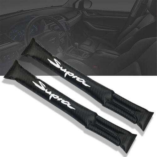 Car Styling For Toyota Supra mk3 mk4 RAV4 Yaris Camry Avensis Car Seat Cushion Crevice Gap Stopper Leakproof Protector
