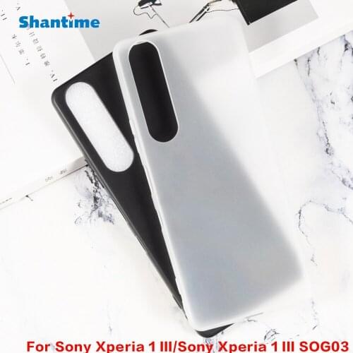 For Sony Xperia 1 III Gel Pudding Silicone Phone Protective Back Shell For Sony Xperia 1 III SOG03 Soft TPU Case