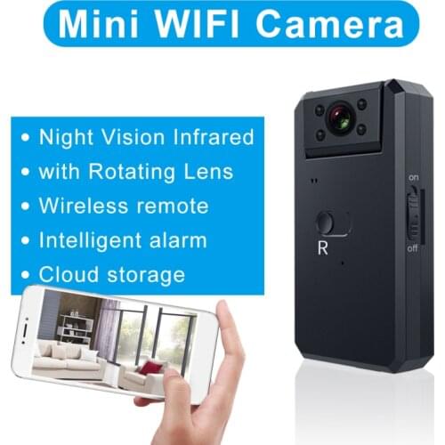 4K 180 ° MINI Camera Cloud IP Camera WiFi Wireless Smart Auto Tracking Of Human Home Security CCTV Baby Monitor