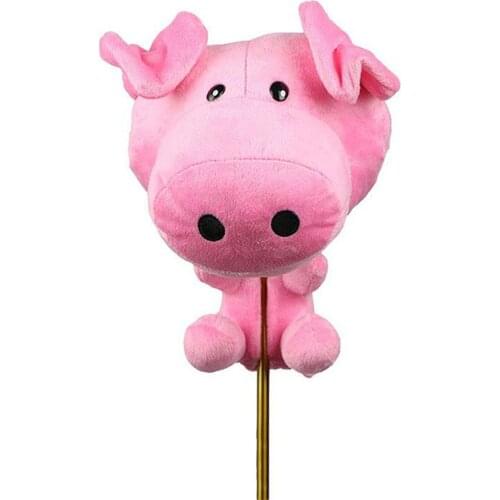 Creative Pink Pig Sports Golf Head Cover Golf Club Cover Golf Driver Headcover for 460cc Driver Soft and Functional