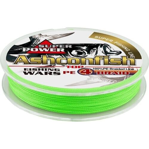 Super line spooler 100M 300M fishing all 8-100LBS braided fishing line 4 weaves Braided Wire for ice fishing 0.12mm-0.55mm