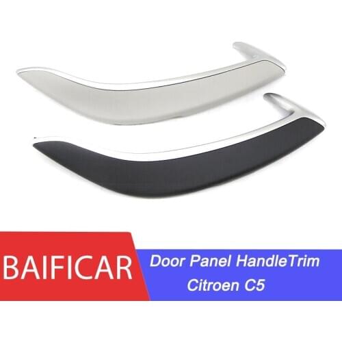 Baificar Brand New Matt Plating Interior Door Panel Armrest Handles Trim Set 9686043277A For Citroen C5